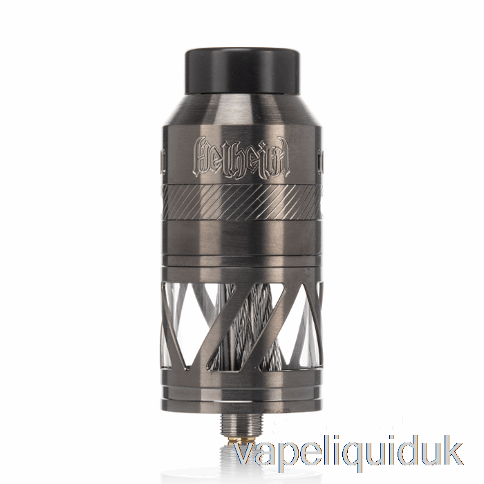 Hellvape Helheim S 25mm RDTA Gunmetal Vape Liquid